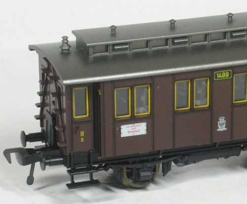 Personenwagen iii 1489 - h0, iii.kl.