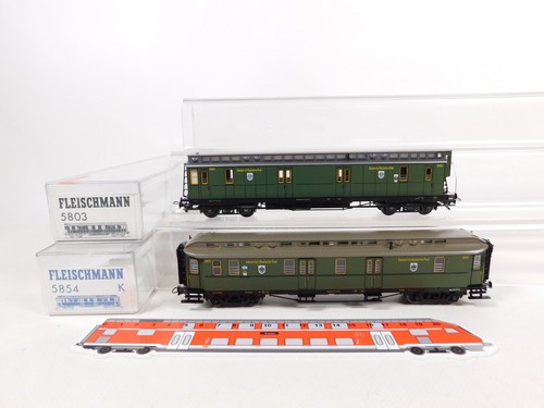 Fleischmann 2x postwagen - 2x,